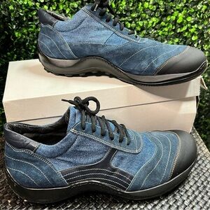 SOLBIATO / Denim Velour Sneaker/Casual Shoe